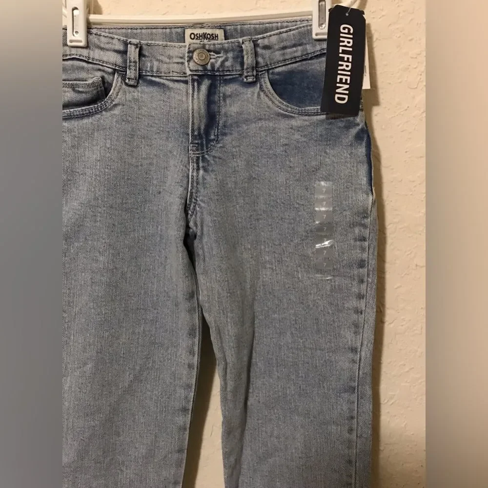 NEW - Light Wash OshKosh Girls Girlfriend Jeans